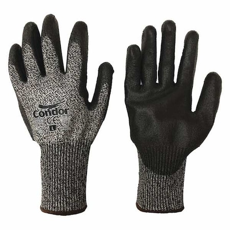 Cut-resistant glove, Cut Level A4, Polyurethane, Smooth, M 1 PR MPN:61CV65
