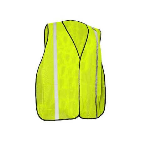 Back Stp Vest, Unrated Yellow/Green, S/M MPN:786F29