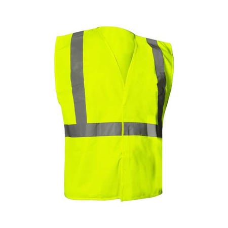 Class 2, Lime, Hook-and-Loop, Solid, Non MPN:786F51