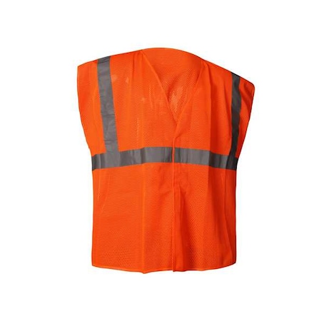 Class 2, Orange, Hook-and-Loop, Mesh, No MPN:786F77