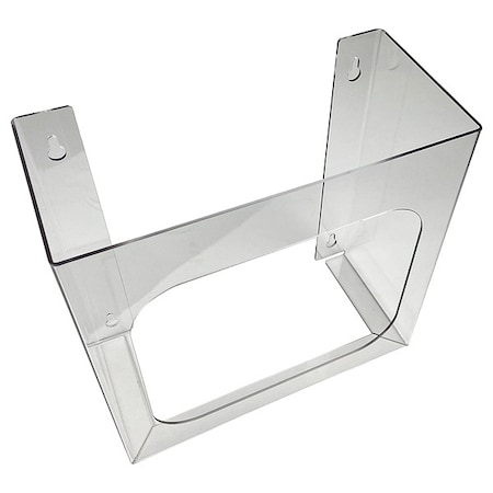 Bouffant/Shoe Cover Dispenser, PETG, Clear, 11 7/32 in MPN:817GZ2