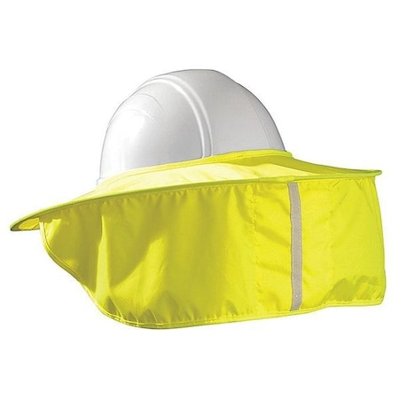 Sun Shade, For Use With Hard Hat High Visibility Yellow MPN:899-HVYS