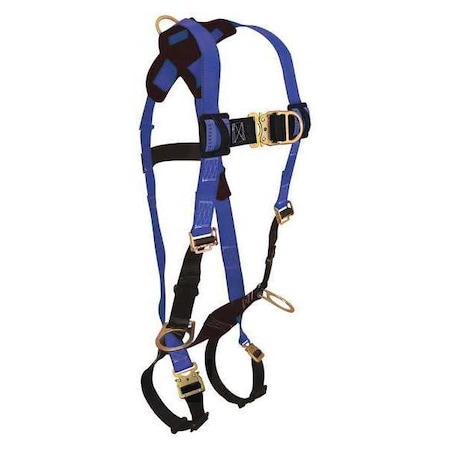 Condor Full Body Harness, XL, 425 lb., Quick-Connect Chest/ Quick-Connect Leg Straps MPN:G7023QCFDXL