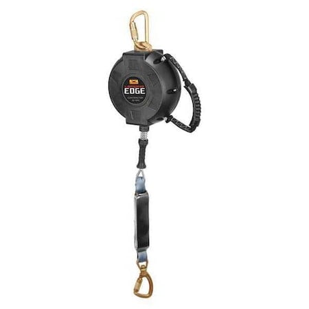 TurboLite MAX Self-Retracting Lifeline, 30 ft. Length, Snap Hook, Steel, 1 Leg(s) MPN:GR727630LE