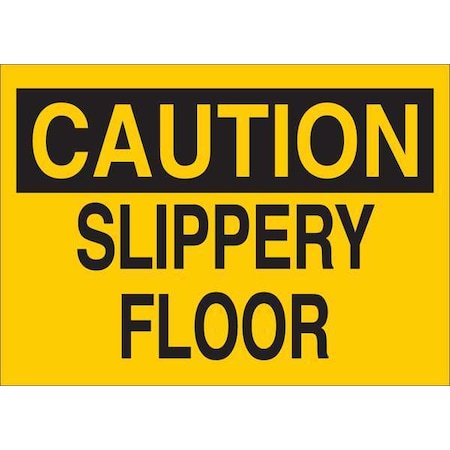 Caution Sign, 10 in H, 14 in W, Plastic, English, 34GJ11 MPN:34GJ11