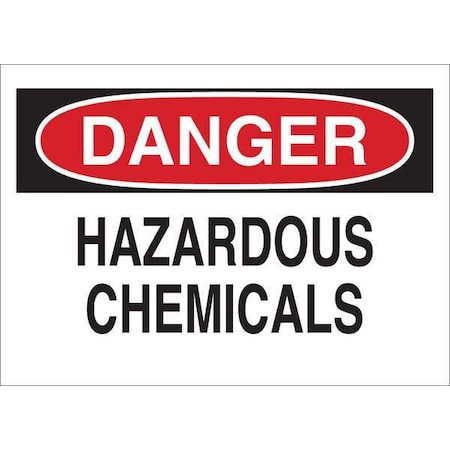 Danger Sign, 10 in H, 14 in W, Vinyl, English, 34GL13 MPN:34GL13