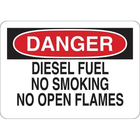 Danger No Smoking Sign, 10