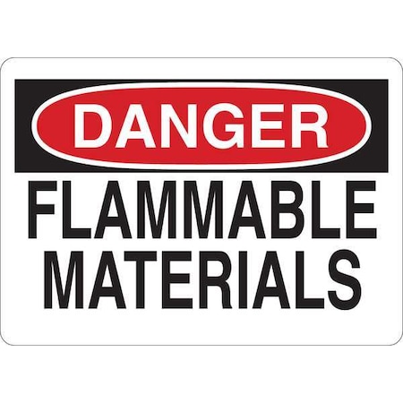 Danger Sign, 7 in H, 10 in W, English, 35FX89 MPN:35FX89