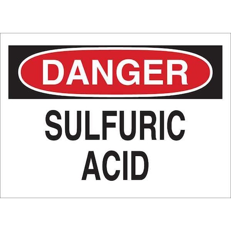 Danger Sign, 10 in H, 14 in W, Plastic, English, 35FZ52 MPN:35FZ52