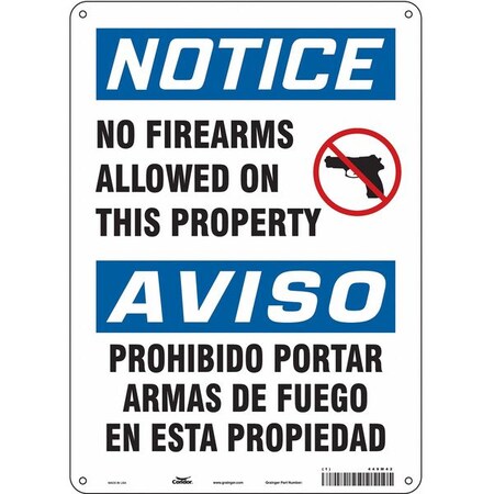 Safety Sign, 14 in Height, 10 in Width, Vinyl, Vertical Rectangle, English MPN:449M42