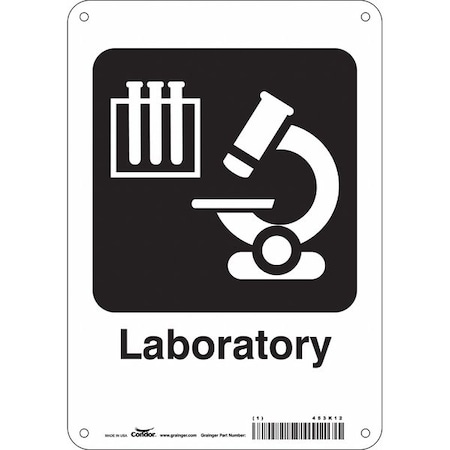 Laboratory, 7 in W x 10 in H, Horizontal Rectangle, Polyethylene, 453K12 MPN:453K12