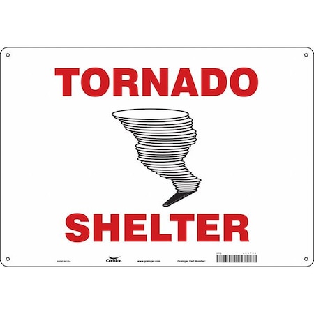 Tornado Shelter, 20 in W x 14 in H, Horizontal Rectangle, Polyethylene, 465T35 MPN:465T35