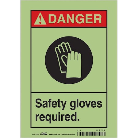 Safety Sign, Personal Protection, 10
