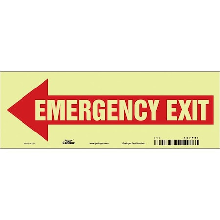 Exit Sign, Vinyl, 10