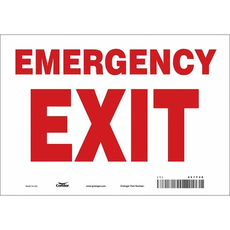 Exit Sign, Vinyl, 10