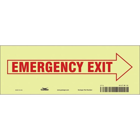 Exit Sign, Vinyl, 10