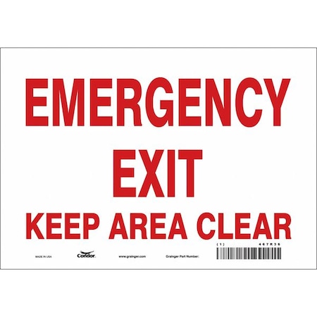 Exit Sign, Vinyl, 10