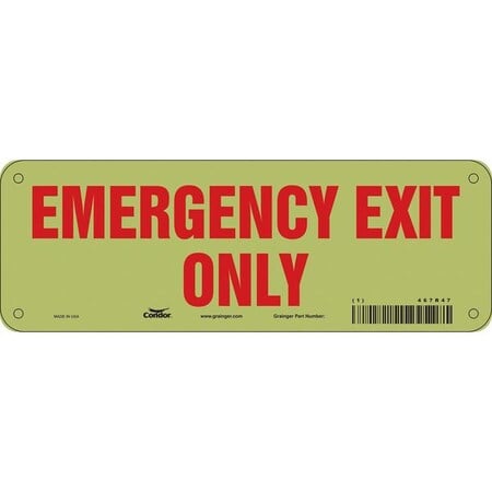 Exit Sign, Vinyl, 10