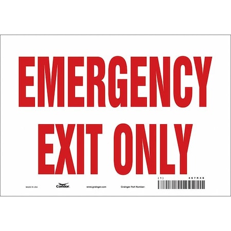 Exit Sign, Vinyl, 10