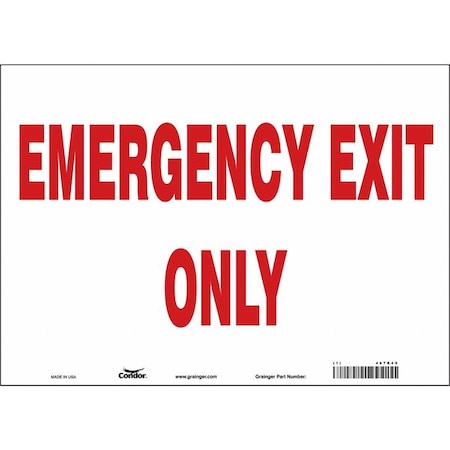Exit Sign, Vinyl, 14