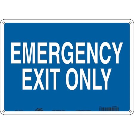 Exit Sign, Plastic, 14