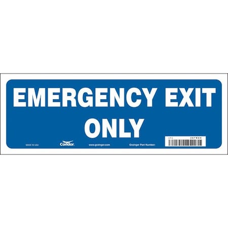 Exit Sign, Vinyl, 14