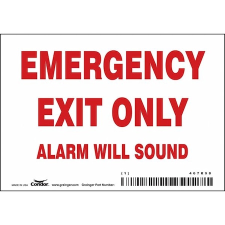 Exit Sign, Vinyl, 5