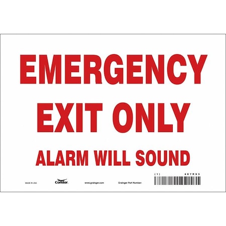 Exit Sign, Vinyl, 10