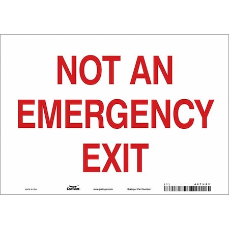 Exit Sign, Vinyl, 10