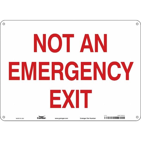 Exit Sign, Vinyl, 14