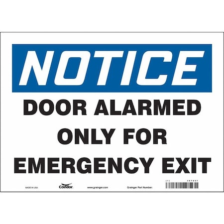 Exit Sign, Vinyl, 14