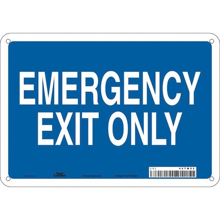 Exit Sign, Plastic, 10