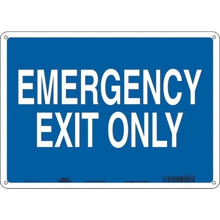 Exit Sign, Plastic, 14