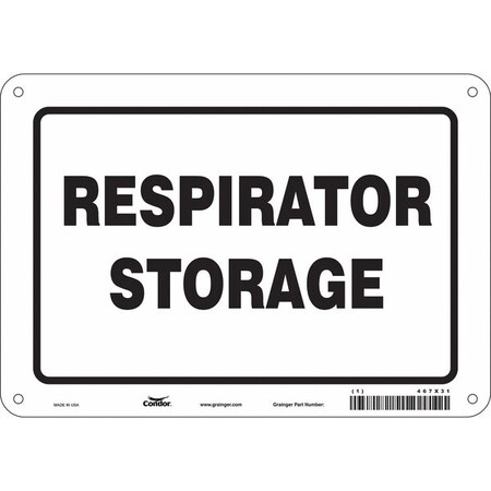 Safety Sign, 7 in Height, 10 in Width, Vinyl, Vertical Rectangle, English, 467X31 MPN:467X31