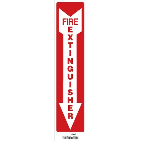 Safety Sign, 18 in Height, 4 in Width, Vinyl, Horizontal Rectangle, English MPN:469V31