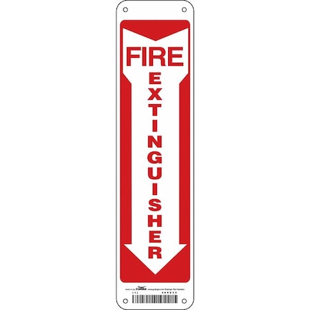 Safety Sign, 14 in Height, 3 1/2 in Width, Polyethylene, Horizontal Rectangle, English MPN:469V33