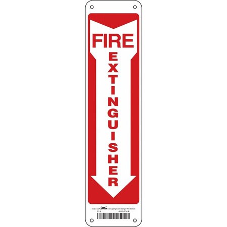 Safety Sign, 14 in Height, 3 1/2 in Width, Polyethylene, Horizontal Rectangle, English MPN:469V48