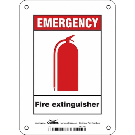 Safety Sign, 7 in Height, 5 in Width, Polyethylene, Vertical Rectangle, English MPN:469V56