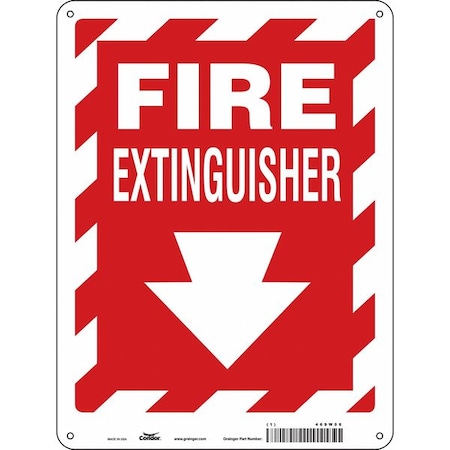 Safety Sign, 12 in Height, 9 in Width, Polyethylene, Horizontal Rectangle, English MPN:469W06