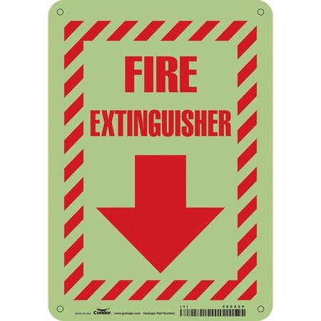 Safety Sign, 10 in Height, 7 in Width, Polyethylene, Horizontal Rectangle, English MPN:469X29