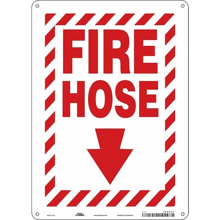 Safety Sign, 14 in Height, 10 in Width, Glow Vinyl, Vertical Rectangle, English MPN:469Z65