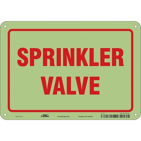 Sprinkler Valve, 10 in W x 7 in H, Vertical Rectangle, Polyethylene, 470C64 MPN:470C64