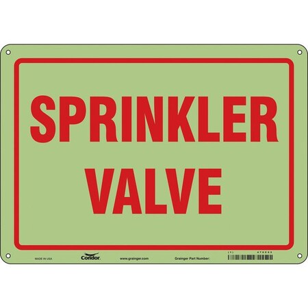 Safety Sign, 10 in Height, 14 in Width, Polyethylene, Horizontal Rectangle, English MPN:470C65