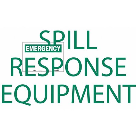 Spill Response Equipment, 14 in W x 10 in H, Horizontal Rectangle, Vinyl, 470N07 MPN:470N07