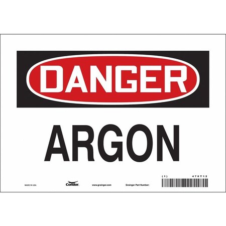 Safety Sign, 7 in Height, 10 in Width, Vinyl, Vertical Rectangle, English, 470T12 MPN:470T12