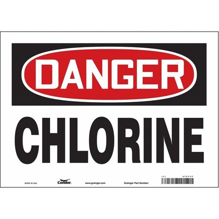 Safety Sign, 10 in Height, 14 in Width, Vinyl, Horizontal Rectangle, English, 470T37 MPN:470T37