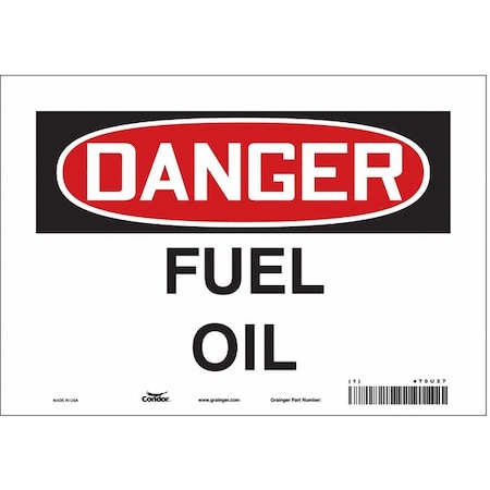 Safety Sign, 7 in Height, 10 in Width, Vinyl, Vertical Rectangle, English, 470U27 MPN:470U27