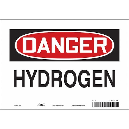 Safety Sign, 7 in Height, 10 in Width, Vinyl, Vertical Rectangle, English, 470U86 MPN:470U86