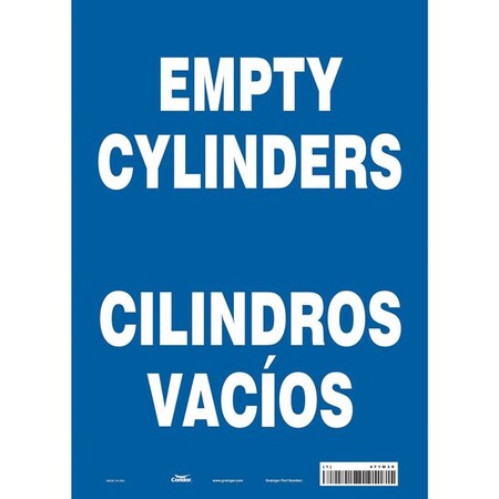 Safety Sign, 14 in Height, 10 in Width, Vinyl, Vertical Rectangle, English, Spanish, 471M39 MPN:471M39