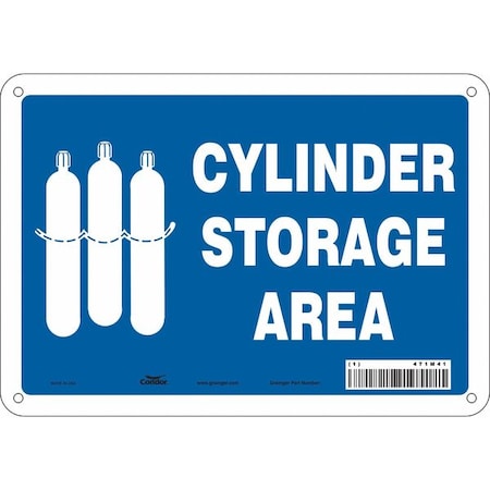 Safety Sign, 7 in Height, 10 in Width, Aluminum, Vertical Rectangle, English, 471M41 MPN:471M41